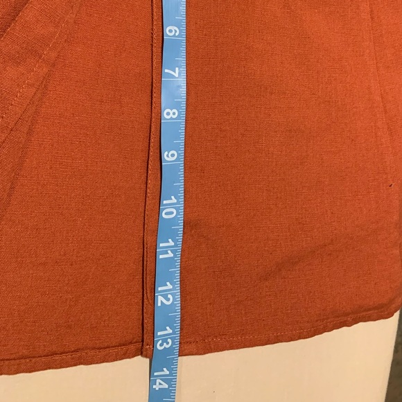 ASOS Midi Buttoned Split Front Hem Skirt - Picture 7 of 10